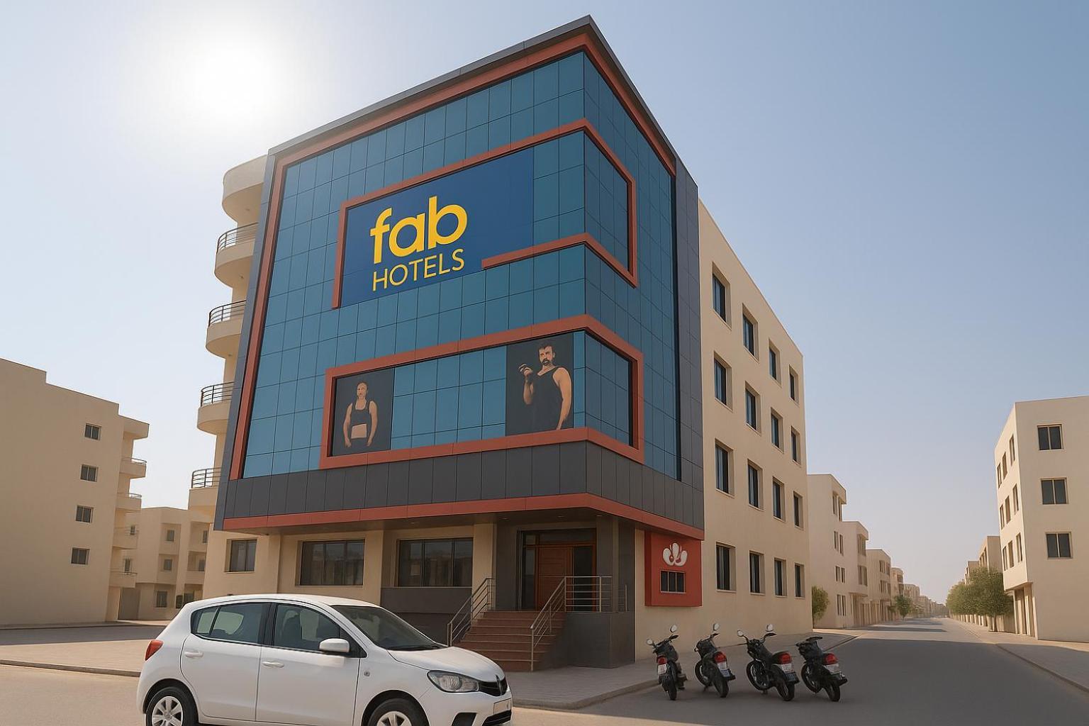 Fabhotel The Golf Inn Noida Exterior foto